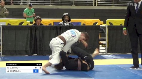 KOBE L. LITOV vs ADAM BEJAOUI 2024 Pan Jiu Jitsu IBJJF Championship