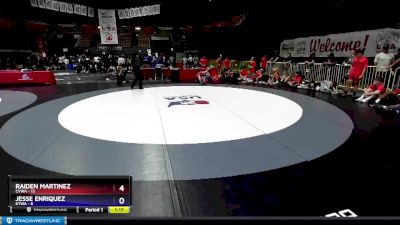 130 lbs Round 2 (8 Team) - Raiden Martinez, CVWA vs Jesse Enriquez, KTWA