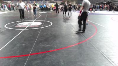 38-40 lbs Cons. Round 1 - Royce Barajas, Moses Lake Wrestling Club vs Ethan Wendel, Prometheus Wrestling Club