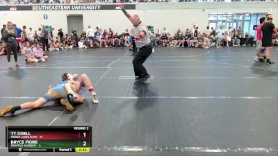 88 lbs Round 2 (4 Team) - Bryce Fiore, Grapple Academy vs Ty Odell, Finger Lakes Elite