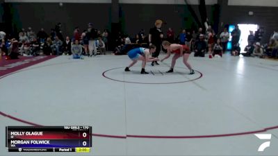 170 lbs Semifinal - Molly Olague, ID vs Morgan Folwick, WA