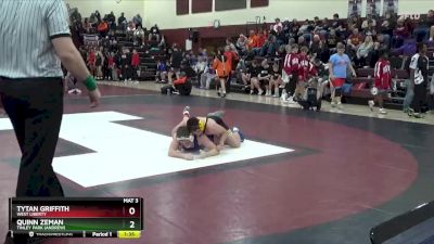 175 lbs Round 1 - Tytan Griffith, West Liberty vs Quinn Zeman, Tinley Park (Andrew)