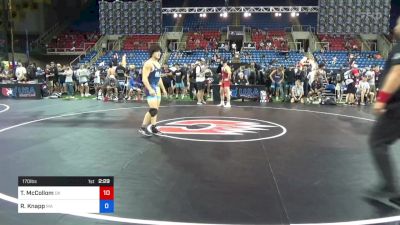 170 lbs Rnd Of 32 - Talon McCollom, Oklahoma vs Rafael Knapp, Massachusetts