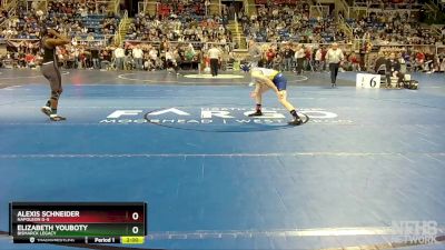 118 lbs Semifinal - Alexis Schneider, Napoleon G-S vs Elizabeth Youboty, Bismarck Legacy