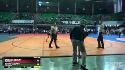 113 lbs Quarterfinal - Blade Cowart, Fort Payne vs Jackson Schutt, Hartselle