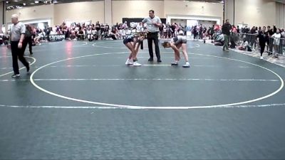 94 lbs Round Of 16 - Maya Rodriguez, Dominate WC vs Andrea Razo, Lady Cavs Wrestling