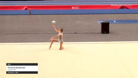 Victoria Gonikman - Ball, Legacy T&T - 2021 USA Gymnastics Championships