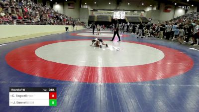 51 lbs Round Of 16 - Carter Bagwell, Foundation Wrestling vs James Bennett, Georgia