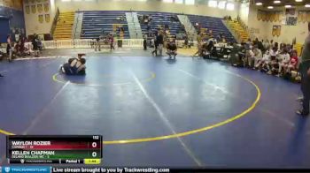 132 lbs Round 3 (8 Team) - Waylon Rozier, Camden 1 vs Kellen Chapman, Deland Bulldog WC