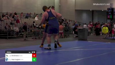 285 lbs Rd Of 32 - Jake Andrews, Cal State Bakersfield vs Lee Herrington, Nebraska-Kearney