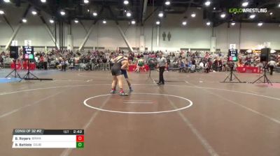 174 lbs Consi of 32 #2 - Bryce Rogers, Brown University vs Brian Battisto, CSU-Bakersfield