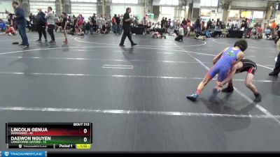 68 lbs Semifinal - Lincoln Genua, Warhawks vs Daewon Nguyen, Lansdowne Gators