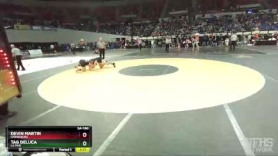 3A-160 lbs Semifinal - Tag Deluca, La Pine vs Devin Martin, Harrisburg