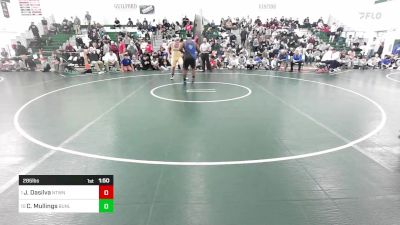 285 lbs Final - John Dasilva, Newtown vs Carl Mullings, Bunnell