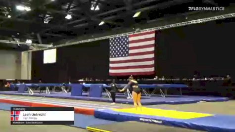 Leah Uetrecht - Tumbling, High Energy - 2021 USA Gymnastics Championships