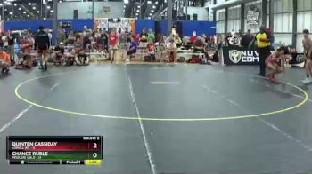 130 lbs Round 2 (6 Team) - Quinten Cassiday, Lowell WC vs Chance Ruble, Missouri Gold