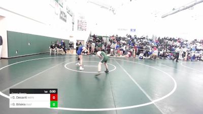 120 lbs Consolation - Dylan Desanti, Wolcott Tech* vs Dante Bilskis, Guilford