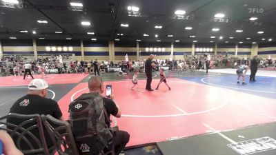 49 lbs Rr Rnd 3 - Maximus Villapudua, Trifecta Wrestling vs Kaleb Olsen, Eagle Allen Wrestling