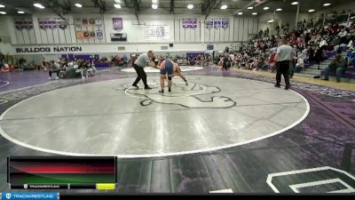 220 lbs Semifinal - Josh Luna, Toppenish vs Wyatt Boyer, Ellensburg