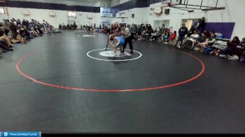 132 lbs Round 3 (4 Team) - Garrett Lees, Washougal vs Jose `JJ` Alvarez, Selah