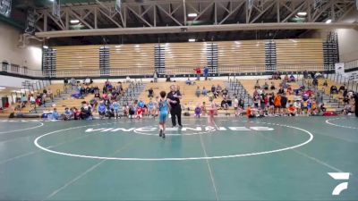 75 lbs Round 2 (6 Team) - HAWK DAUENBAUGH, UNION COUNTY vs ELIAS FAITH, MAURER COUGHLIN WRESTLING CLUB