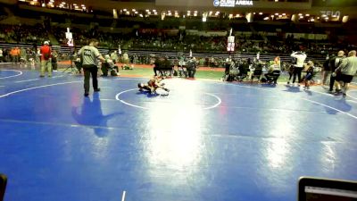 55 lbs Round Of 16 - Ash Henecker, RedNose Wrestling School vs Ricky Piontek, Elite NJ