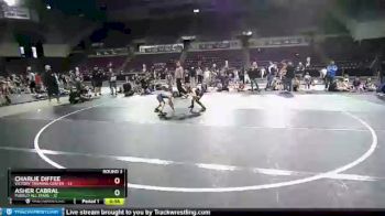 67 lbs Round 3 (10 Team) - Charlie Diffee, Victory Training Center vs Asher Cabral, Pueblo All Stars