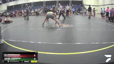 130 lbs Round 1 (4 Team) - Eli Pendergrass, NC Pride Elite Wrestling vs Xavier Anderson, Southern Wolves