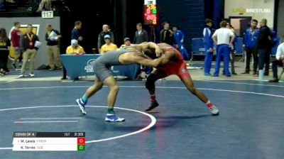 165 lbs Consi of 4 - Mekhi Lewis, Virginia Tech vs Keilan Torres, N. Colorado