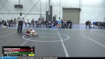 48 lbs Finals (2 Team) - Clayton Harrison, Warhawks Red vs Sebastian Burns, Xtreme Team