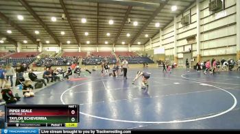 110 lbs Round 2 (6 Team) - Taylor Echeverria, Oregon vs Piper Seale, Utah Gold