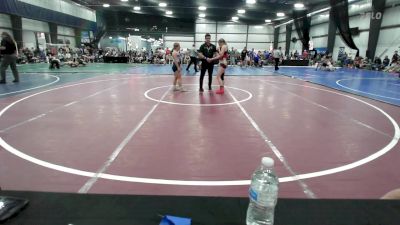 49 kg Rr Rnd 4 - Teegan Sibble, Misfits Girls Saphire vs Miranda Lajevic, Ranger Pride Wrestling