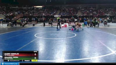 107G Quarterfinal - Audry Winkles, Tri-Valley Girls vs Rihanna Mora, Vallivue Girls