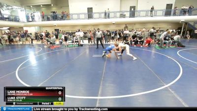 125 lbs Quarterfinal - Lane Monroe, Millard Wrestling Club vs Luke Stott, Sons Of Atlas