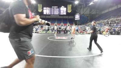 126 lbs Cons 64 #2 - Colby Crouch, Illinois vs Hunter Jacobsen, Nebraska