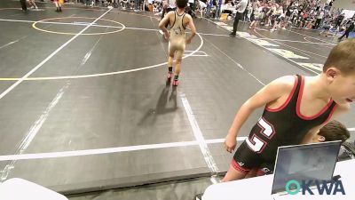 83 lbs Semifinal - Trax May, Grove Takedown Club vs Benjamin Fisher, Salina Wrestling Club