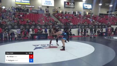 71 kg Rnd Of 64 - Melvin Miller, Bishop McCort High School Wrestling vs Tommy Holguin, Amateur Wrestling Academy