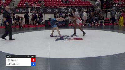 55 kg Cons 4 - Maximus Hay, Askren Wrestling Academy vs Matthew O'Neill, Malvern Wrestling Club