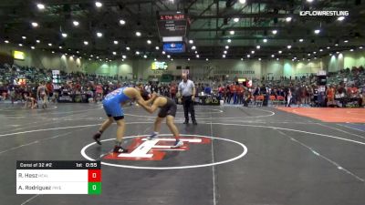 175 lbs Consi Of 32 #2 - Ryan Hesz, Healdsburg Wrestling Club vs Abraham Rodriguez, Payette Wrestling Club