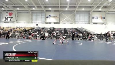 75 lbs Cons. Round 2 - Joey Doody, Club Not Listed vs Aspen Fuller, Malone Wrestling Club