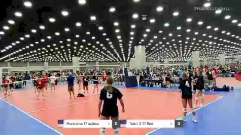 Munciana 17 aztecs vs Team D 17 Red - 2022 JVA World Challenge presented by Nike - Expo Only