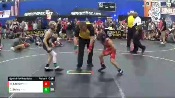 56 lbs Semis & 1st Wrestleback (8 Team) - Cobey Stulce, Team Gotcha vs Mason Ezersky, Combative Sports Athletic Center