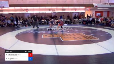 53 kg Quarterfinal - Areana Villaescusa, Army (WCAP) vs Haley Augello, Sunkist Kids Wrestling Club