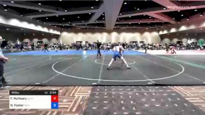 160 lbs Prelims - Frankie McNeary, Bethel Youth Wrestling Club vs Nick Foster, Pennsylvania