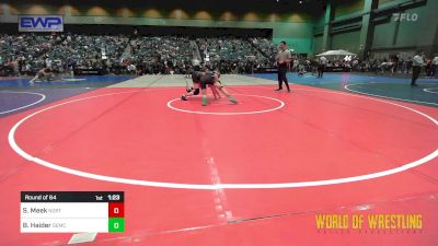 135 lbs Round Of 64 - Stephen Meek, North Summit vs Bridger Haider, Salem Elite Mat Club