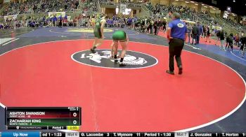 162 lbs Round 3 (4 Team) - Ashton Swanson, Sweet Home vs Zachariah King, North Marion