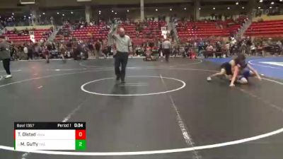 120 lbs Cons. Round 2 - Michael Guffy, Trailhands vs Trevden Olstad, MWC Wrestling Academy