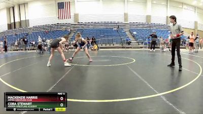 102 lbs 5th Place Match - Cora Stewart, Askren Wrestling Academy vs MacKenzie Harris, Amped Wrestling Club