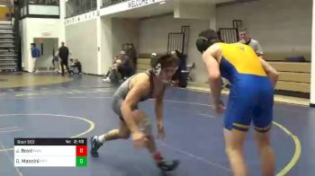 149 lbs 5th Place - Jeff Boyd, West Virginia vs Dan Mancini, Pittsburgh