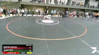 113 lbs Champ. Round 2 - Hunter Duncan, WA vs Ruben Ruiz, WA